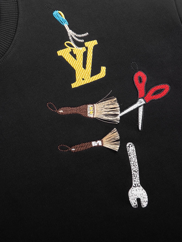 ブランドパーカー側面デザイン